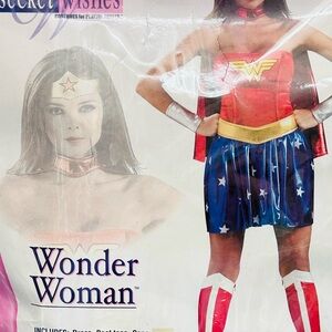 Wonder Woman Costume with Red and Blue Colors